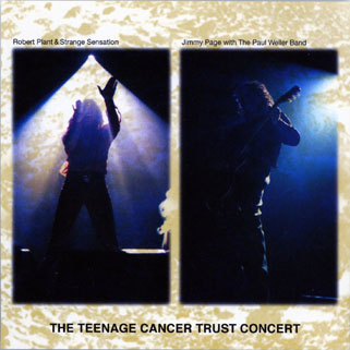 robert plant cd teenage cancer concert front