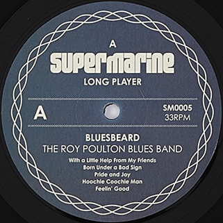 Roy Poulton Blues Band LP Bluesbeard side A