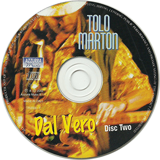 tolo marton cd dal vero azzura label 2