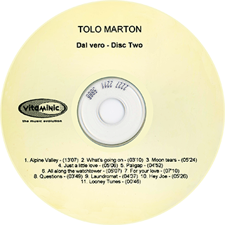 tolo marton cd dal vero label 2