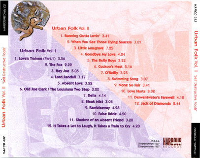 urban folk back cover