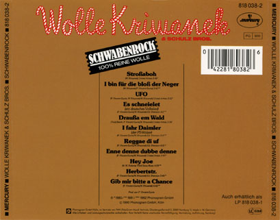 wolle kriwanek cd schwabenrock tray