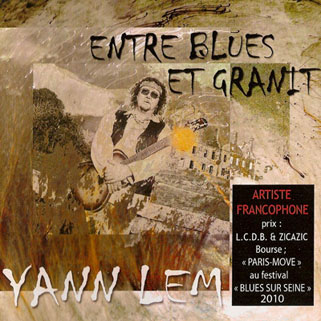 yann lem cd entre blues et granit bluesiac front