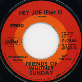 friends of whitney sunday side hey joe part 2