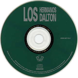 los hermanos dalton cd nada suena igual label