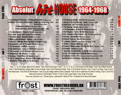 peter belli cd absolut hit house 1964-1968 tray