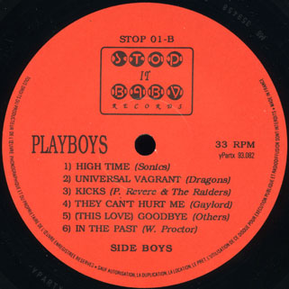 playboys lp girl label B