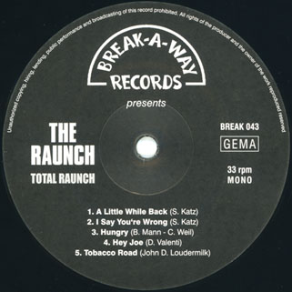 the rauch lp total rauch label 1