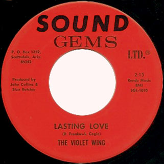 wiolet wing single side lasting love orange label