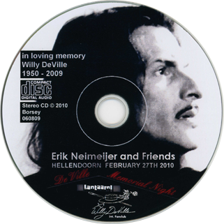 Erik Neimeijer 2010 02 27 CD Hellendoorn tribute to Willy DeVille label