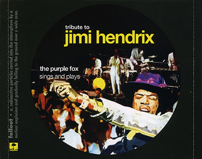 purple fox cd tribute to jimi hendrix fallout usa tray in