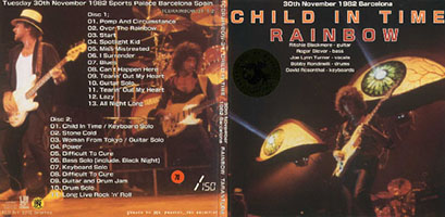 
rainbow 1982 11 30 cd child in time cover