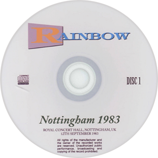 rainbow 1983 09 12 cd nottingham 1983 label 1