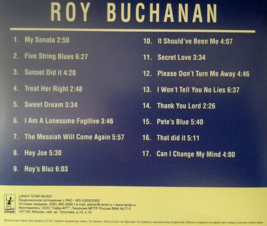 roy buchanan star series tray