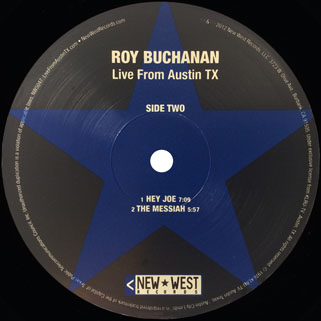 roy buchanan lp live in austin tx new west label 2