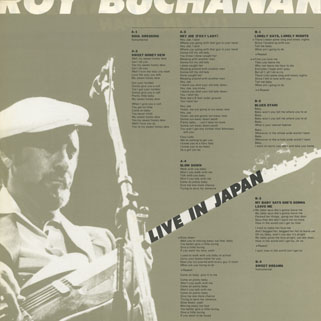 roy buchanan live in japan inset 1