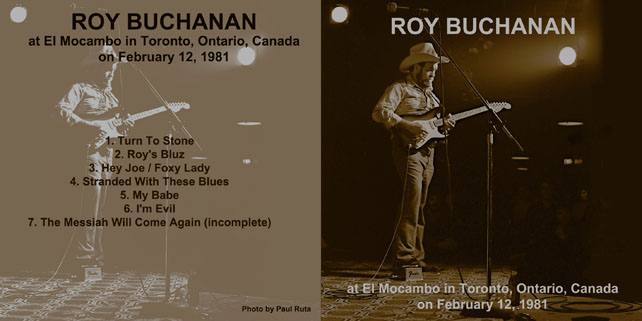 roy buchanan 1981 02 12 el mocambo toronto cover out