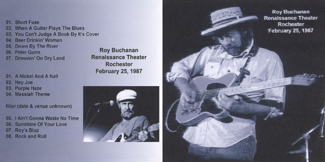 roy buchanan 1987 02 25 rochester cover out