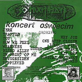 so much hate koncert oswiecim black vinyl back cover