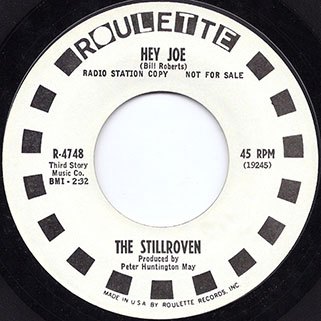 stillroven single roulette  promo side hey joe