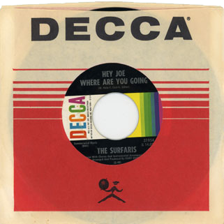 surfaris single decca front cover