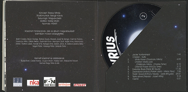 Syrius CD Anno Live cover in right