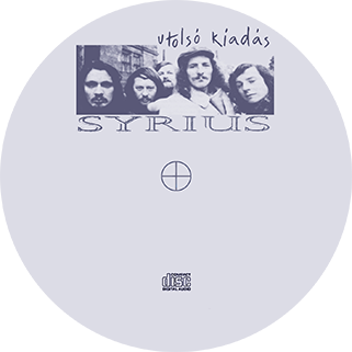 Syrius CD DVD  Utolso Kiadas label CD I made