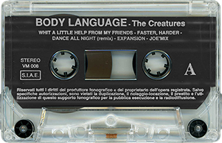 the creatures audio tape body language side A