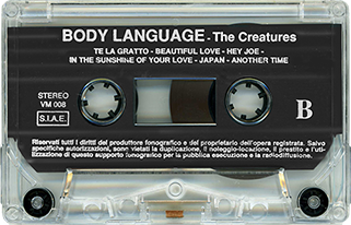 the creatures audio tape body language side B