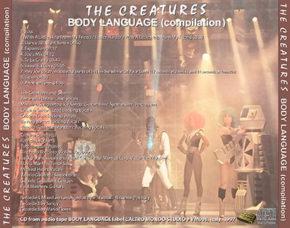 the creatures cdr body language tray