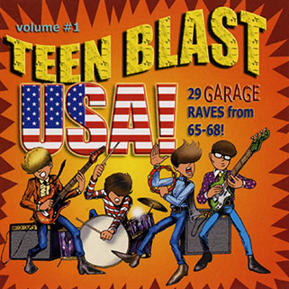 warlocks cd teen blast usa volume 1 front