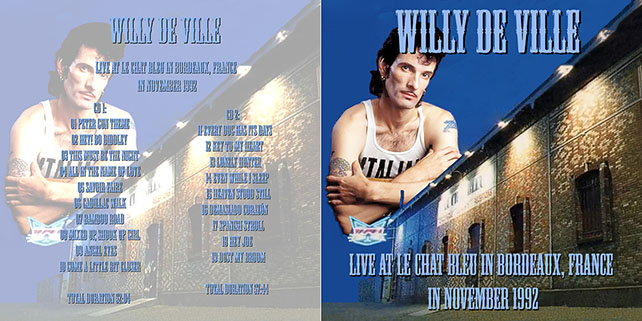 willy deville 1992 11 00 le chat bleu bordeaux cover