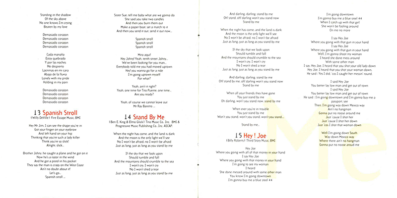 willy deville 1993 10 -- olympia paris cd live booklet 7