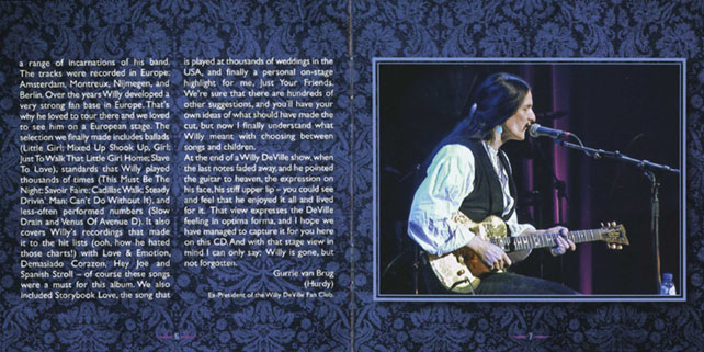 willy deville 1994 07 05 montreux cd come a little bit closer booklet 4