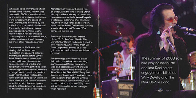 willy deville 1995 03 25-20080719 rockpalast 1995-2008 booklet 6