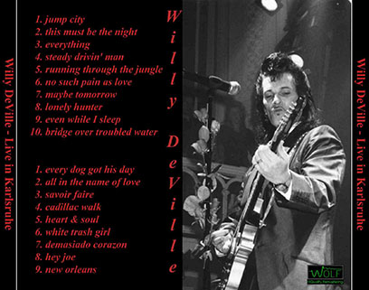 willy deville 1996 09 14 das fest karlsruhe germany tray