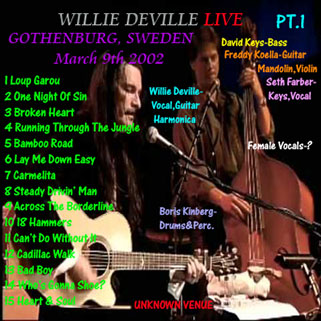 willy deville 2002 03 09 konserthuset gothenburg sweden part 1
