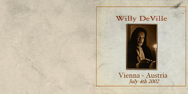 willy deville 2002 07 04 vienna austria cover