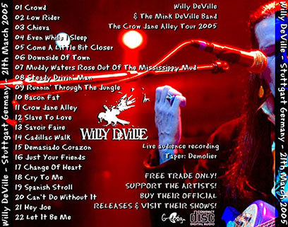 willy deville 2005 03 21 liederhalle stuttgart germany tray