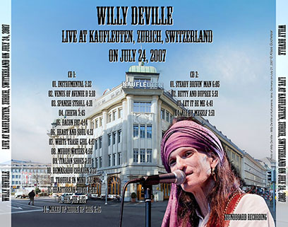 willy deville 2007 07 24 kaufleuten zurich switzerland tray