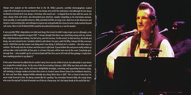 willy deville 2008 02 27 bremen cd venus of the docks booklet 3