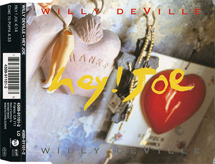 willy deville cd single hey joe fnac eastwest germany fron