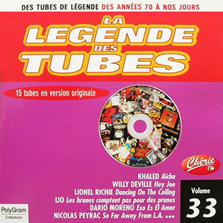 willy deville cd la légende des tubes volume 33 front