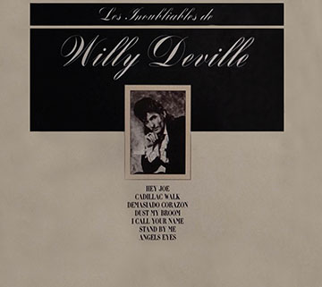 
willy deville cd les inoubliables ‎front