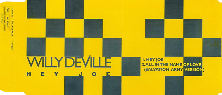 
willy deville cd single hey joe fnac music belgium 165.5086.40 cover