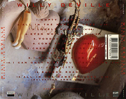 
willy deville cd la collection backstreets of desire tray