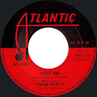 wilson pickett single canada night owl