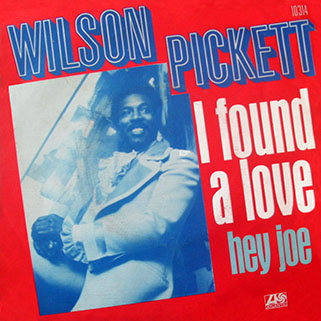 wilson pickett single hey joe france 1973 front