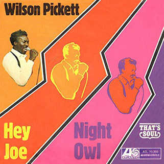 wilson pickett single hey joe germany front