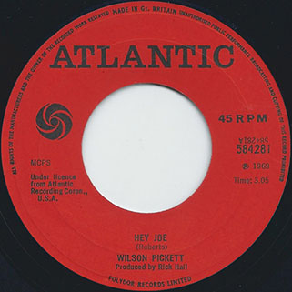 wilson pickett single hey joe holland label 1